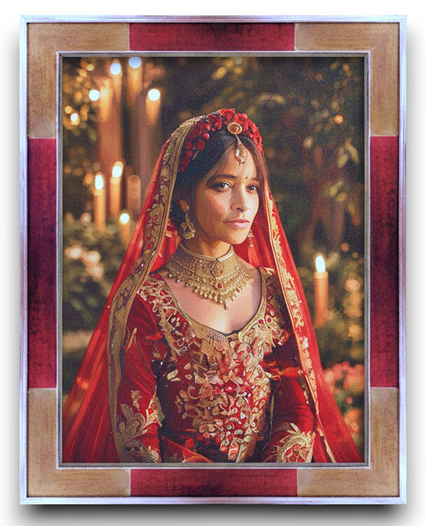 Néocorfou Bimetal rouge angle or filets argent