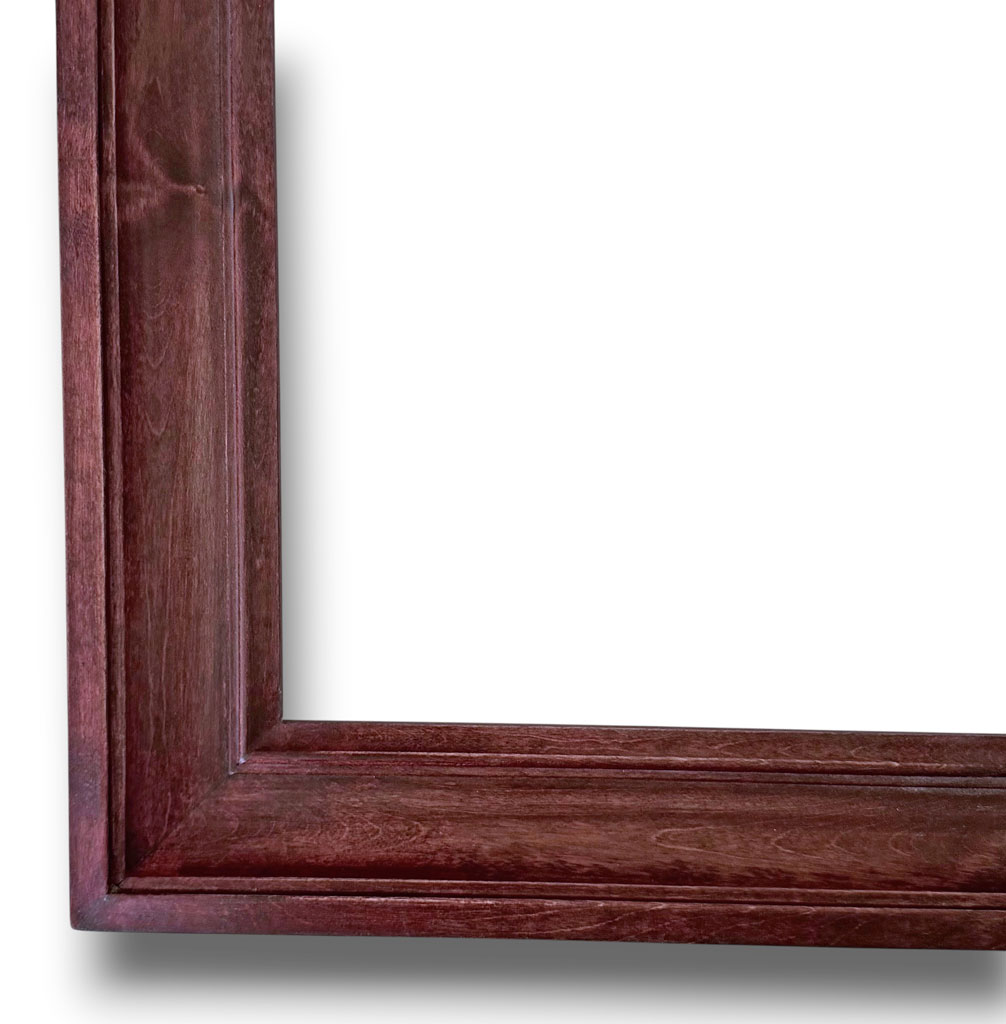 Polynice Bois teinté acajou moucheté