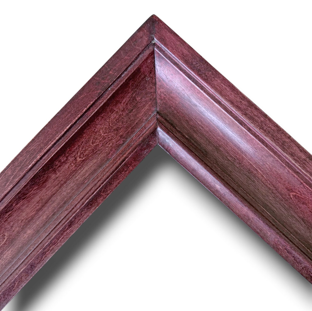 Polynice Bois teinté acajou moucheté