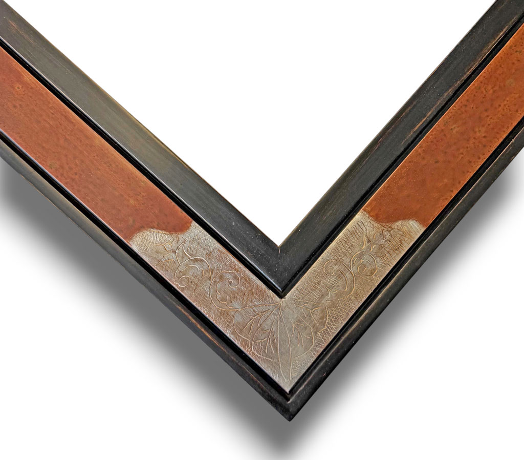 Arcobaleno 90 Angles gravés argent