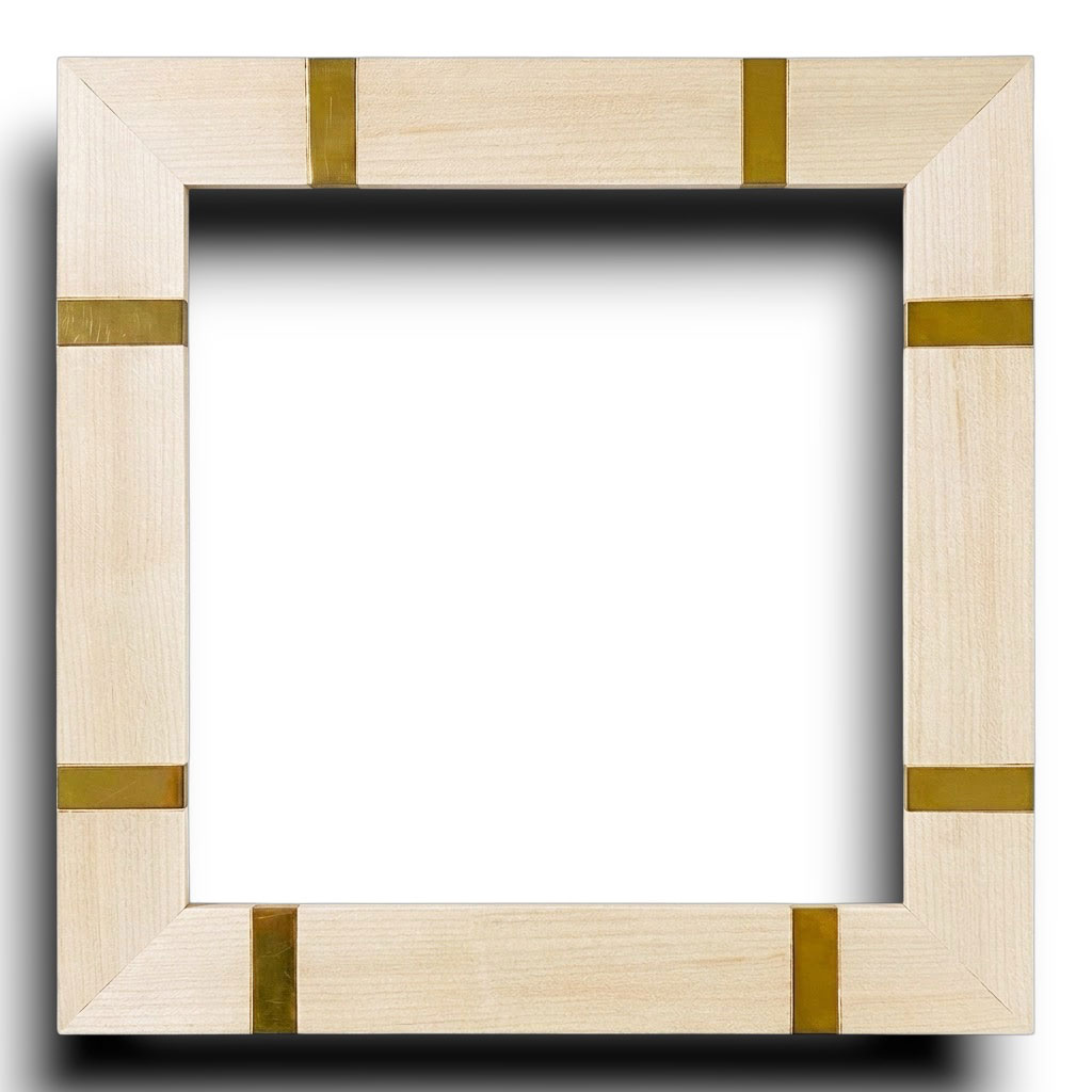 Plat 40 Érable bagues or fin